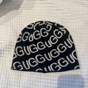 UGG Black and White Beanie